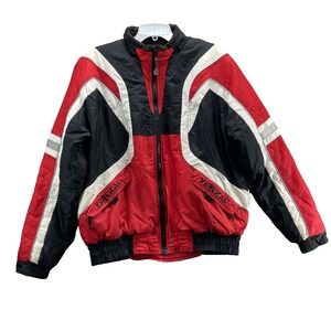 VTG Vertical Limit Active Sportswear Jacket Mens Large Insulated Moto Biker Race